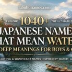 1040+ Japanese Names That Mean Water With Deep Meanings for Boys and Girls
