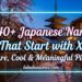 1040-japanese-names-that-start-with-x-rare-cool-and-meaningful-picks