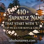 410+Japanese Names That Start with U: Top Picks for Boys & Girls