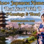 620+ Japanese Names That Start With D (Meanings & Ideas)