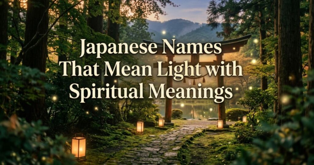 japanese-names-that-mean-light-with-spiritual-meanings