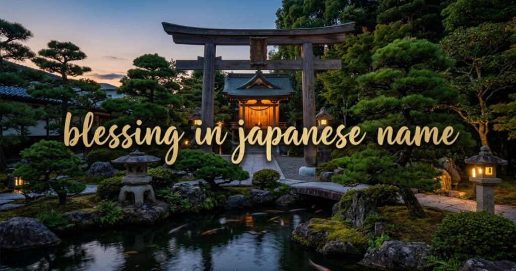 blessing-in-japanese-name