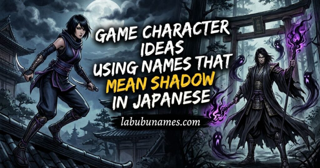 game-character-ideas-using-names-that-mean-shadow-in-japanese