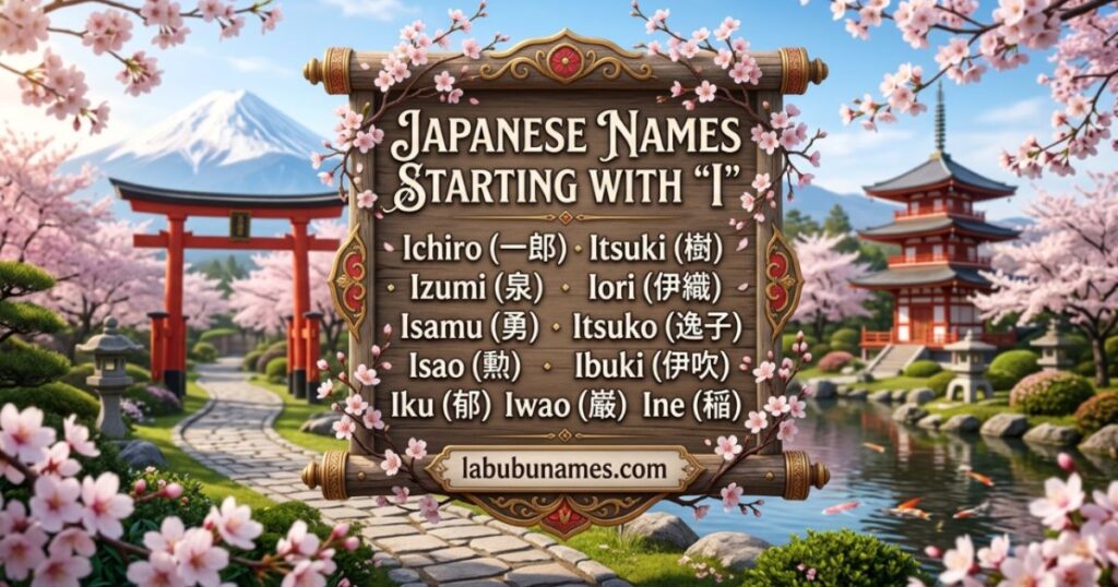 japanese-names-starting-with-i