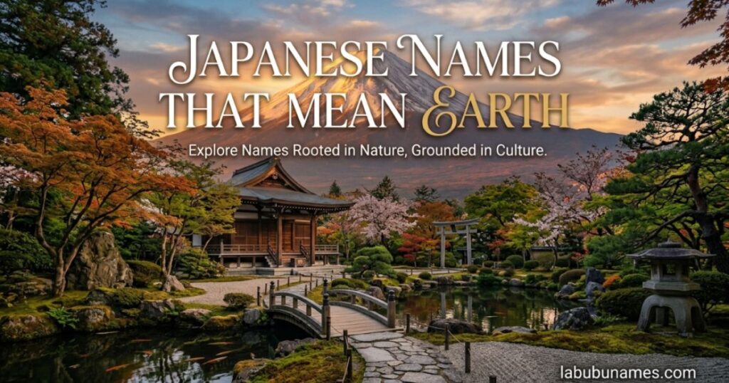 japanese-names-that-mean-earth