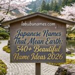 Japanese Names That Mean Earth: 540+ Beautiful Name Ideas 2026