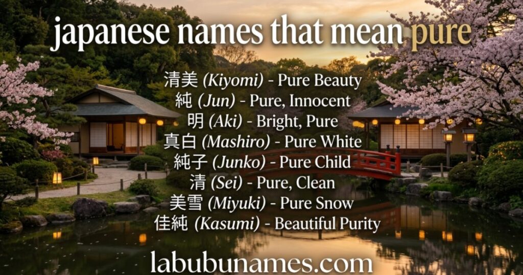 japanese-names-that-mean-pure
