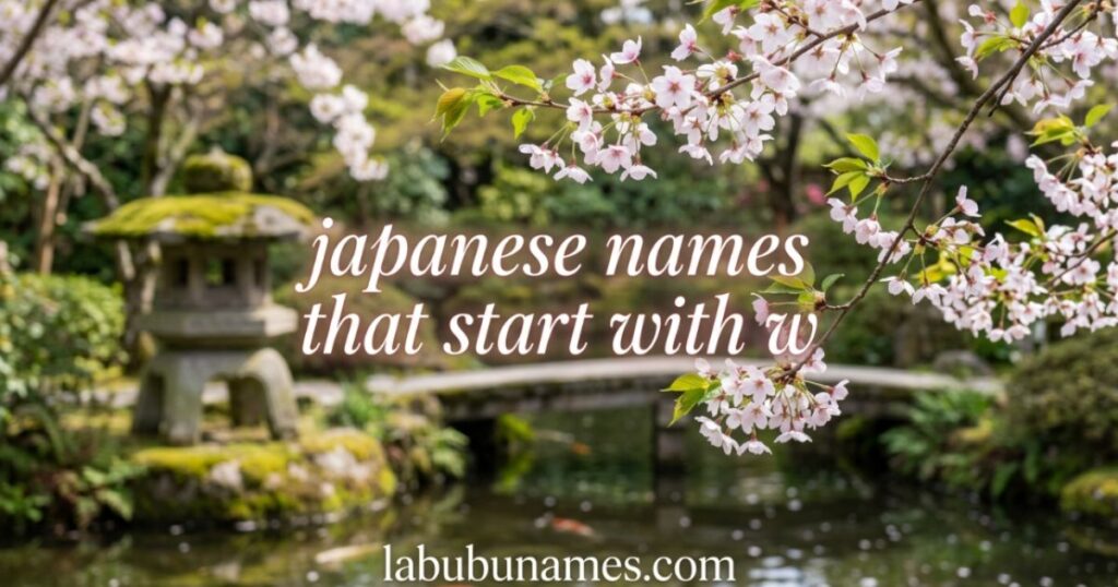 japanese-names-that-start-with-w