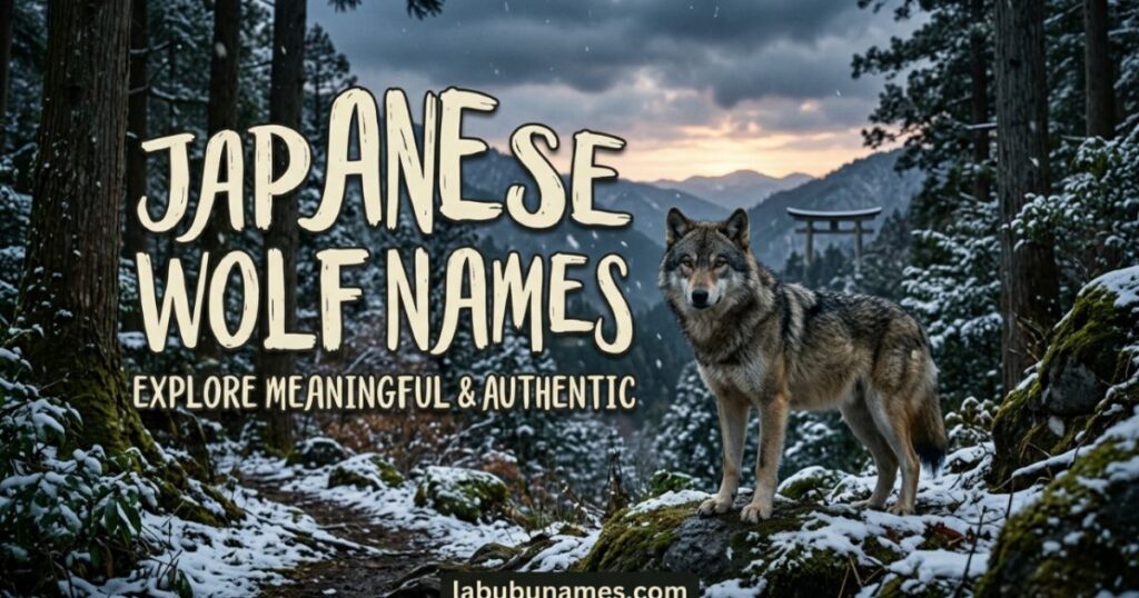 japanese-wolf-names