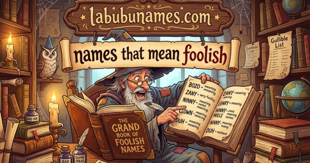 names-that-mean-foolish