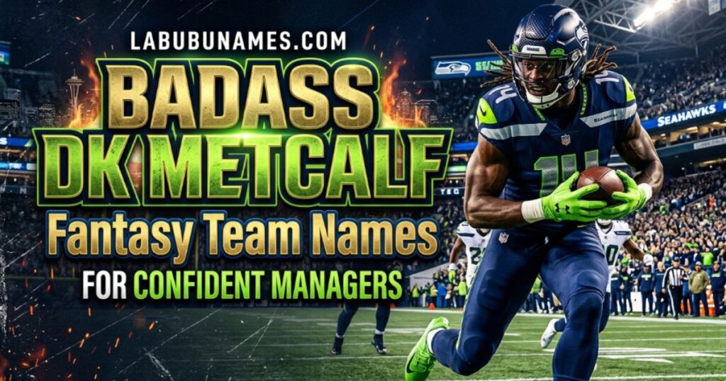 badass-dk-metcalf-fantasy-team-names-for-confident-managers