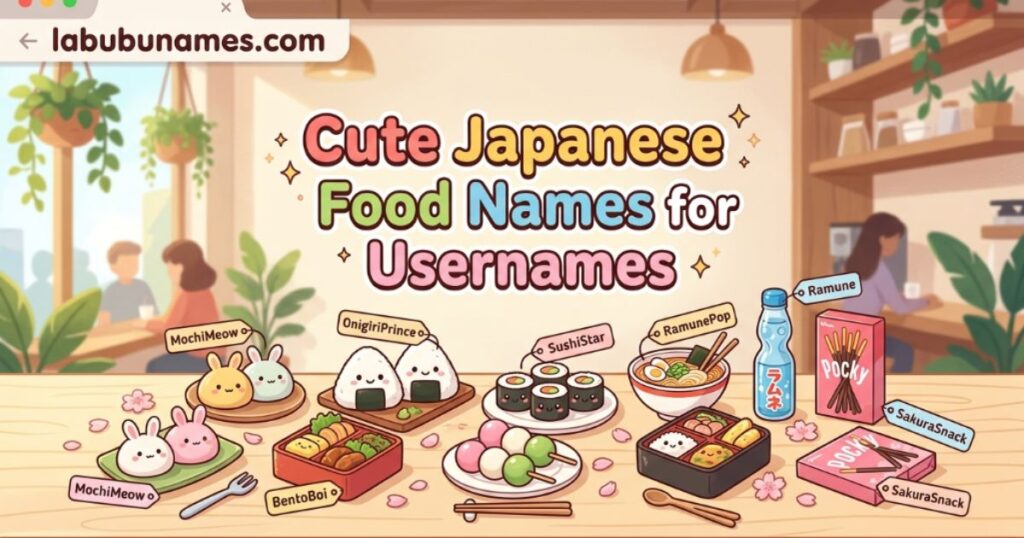 cute-japanese-food-names-for-usernames