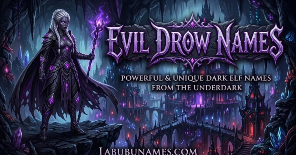 evil-drow-names