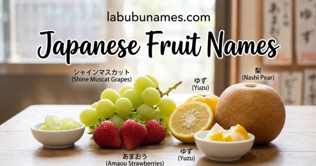 japanese-fruit-names