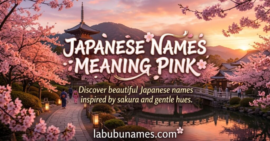 japanese-names-meaning-pink