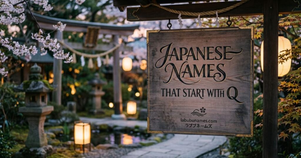 japanese-names-that-start-with-q