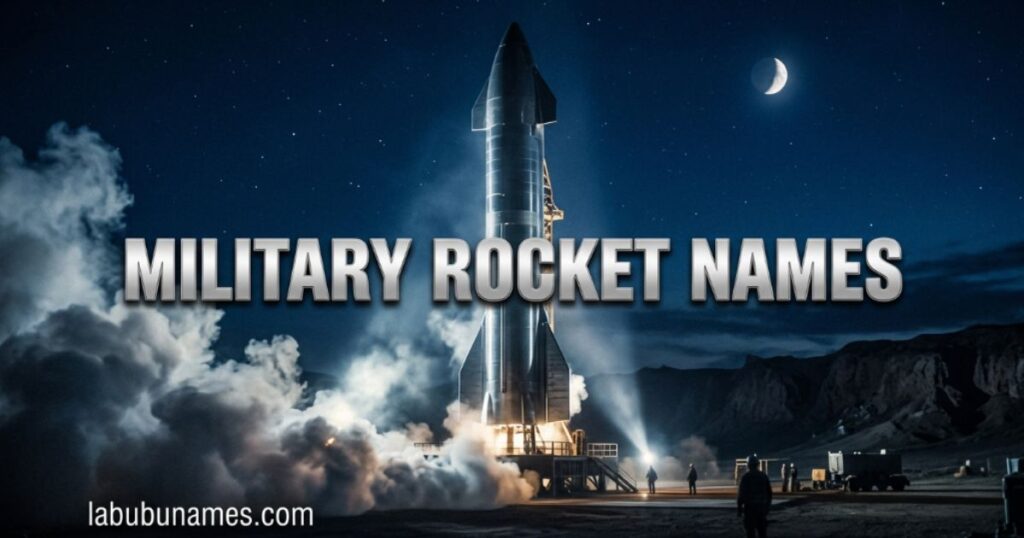 military-rocket-names