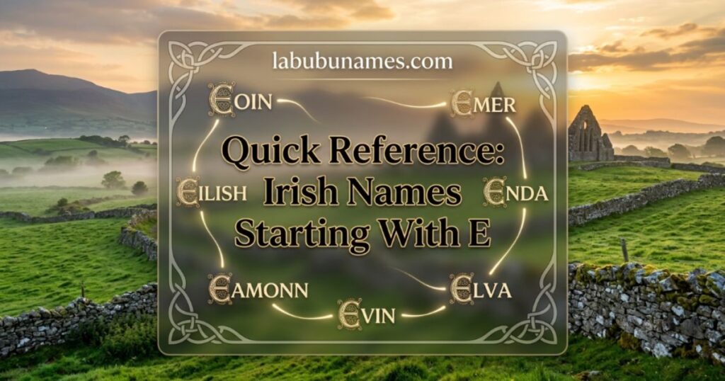quick-reference-irish-names-starting-with-e