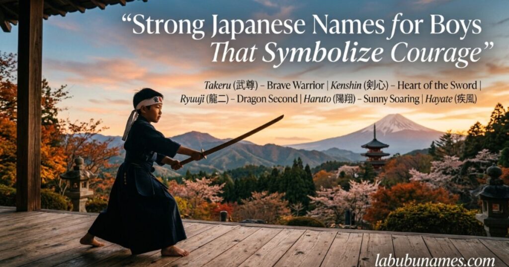 strong-japanese-names-for-boys-that-symbolize-courage