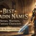 best-paladin-names-for-heroes-warriors-and-fantasy-characters
