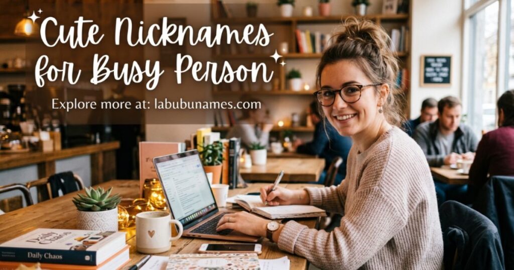 cute-nicknames-for-busy-person