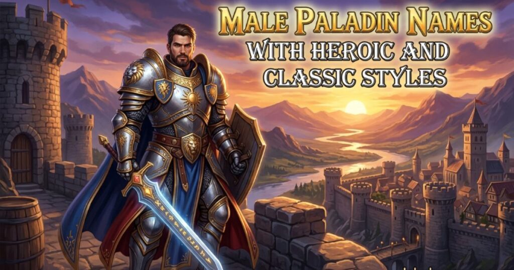 male-paladin-names-with-heroic-and-classic-styles