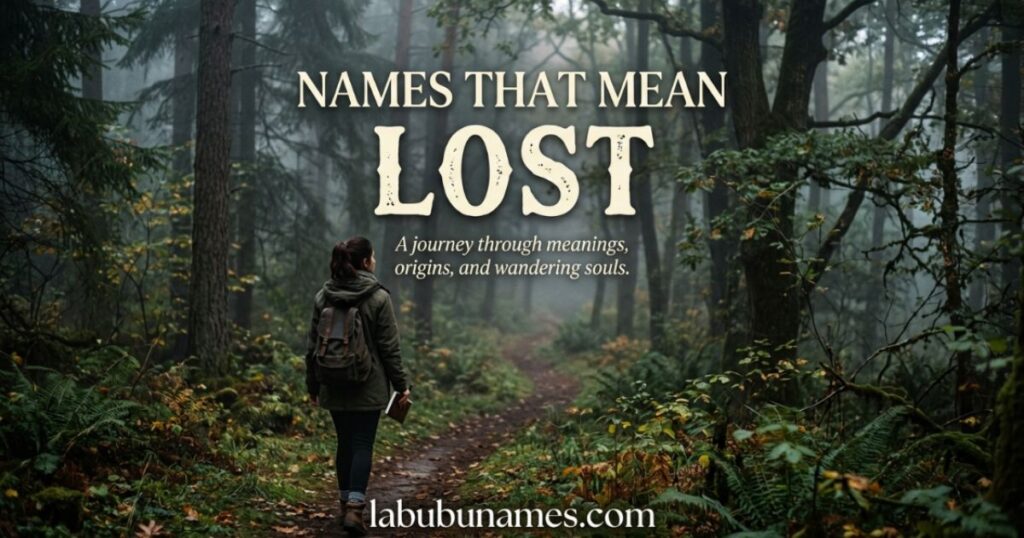 names-that-mean-lost