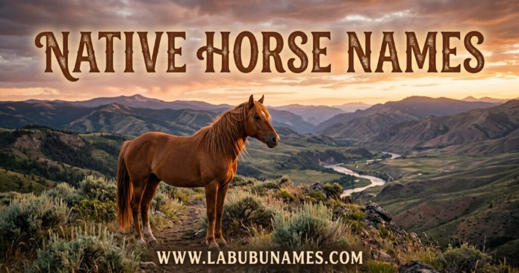 native-horse-names
