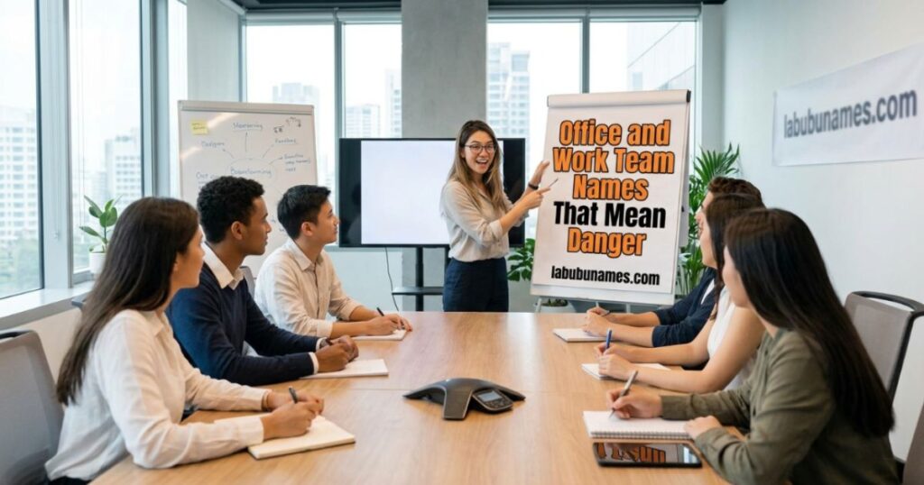 office-and-work-team-names-that-mean-danger