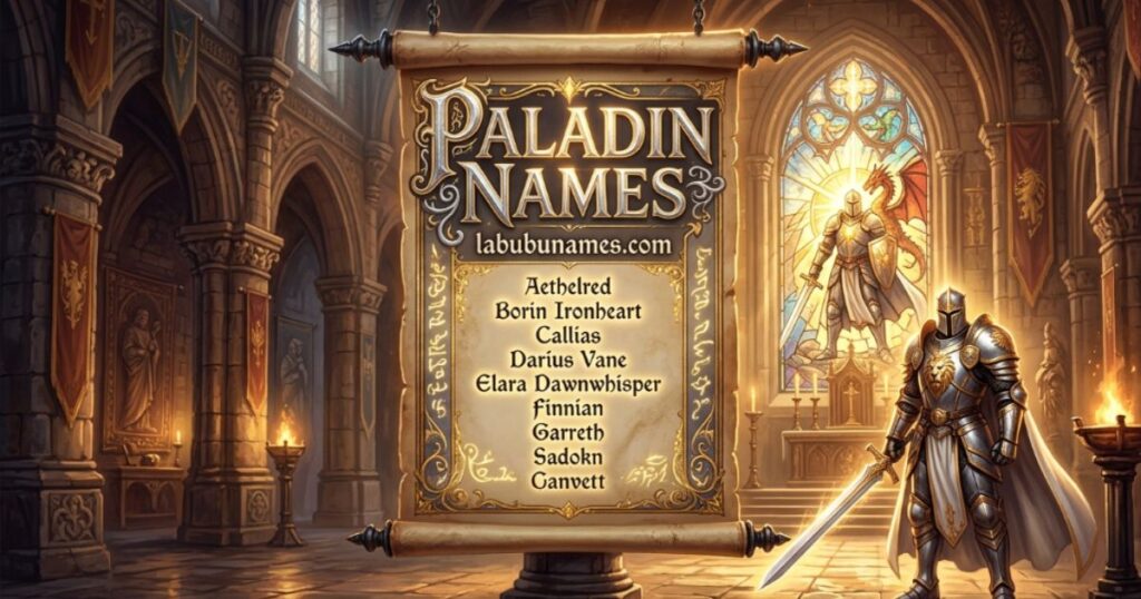 paladin-names
