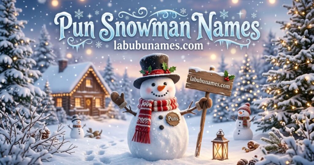 pun-snowman-names