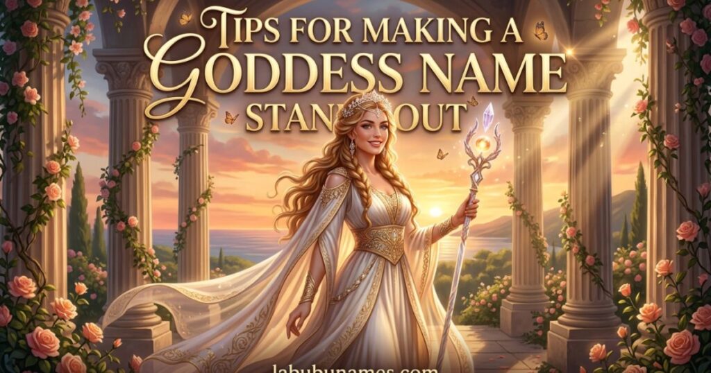 tips-for-making-a-goddess-name-stand-out
