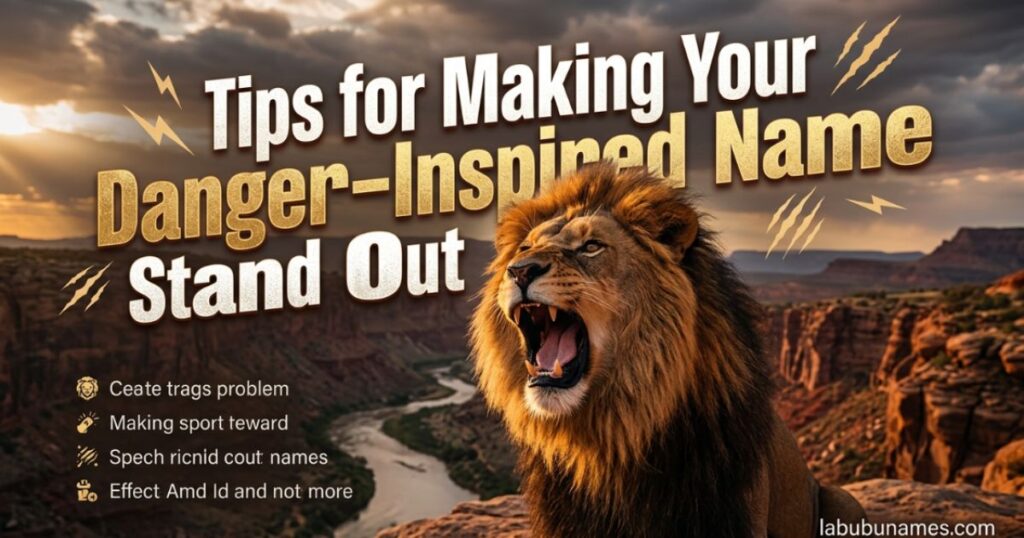 tips-for-making-your-danger-inspired-name-stand-out