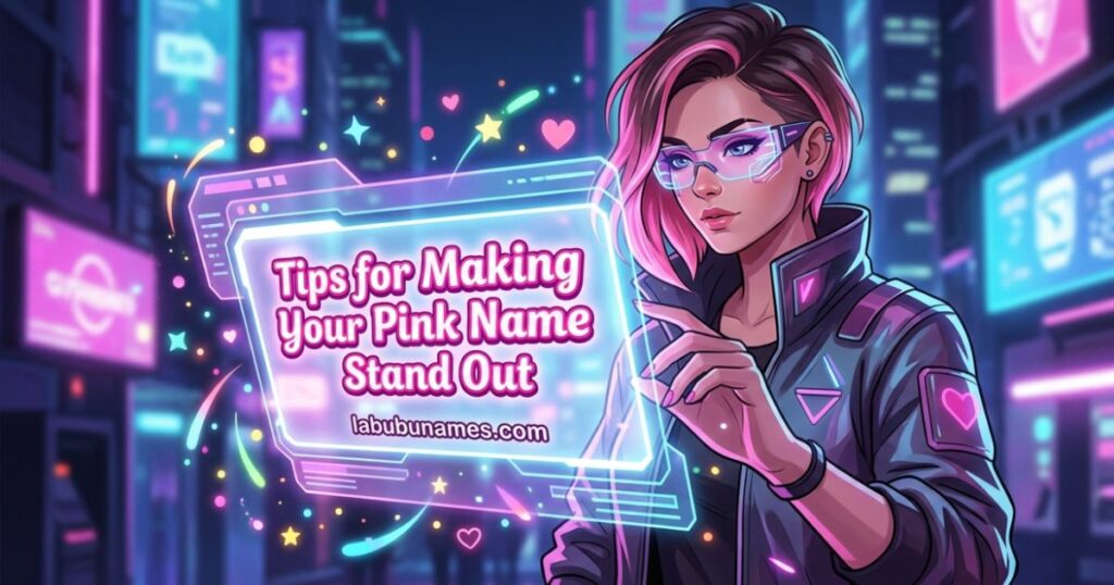 tips-for-making-your-pink-name-stand-out