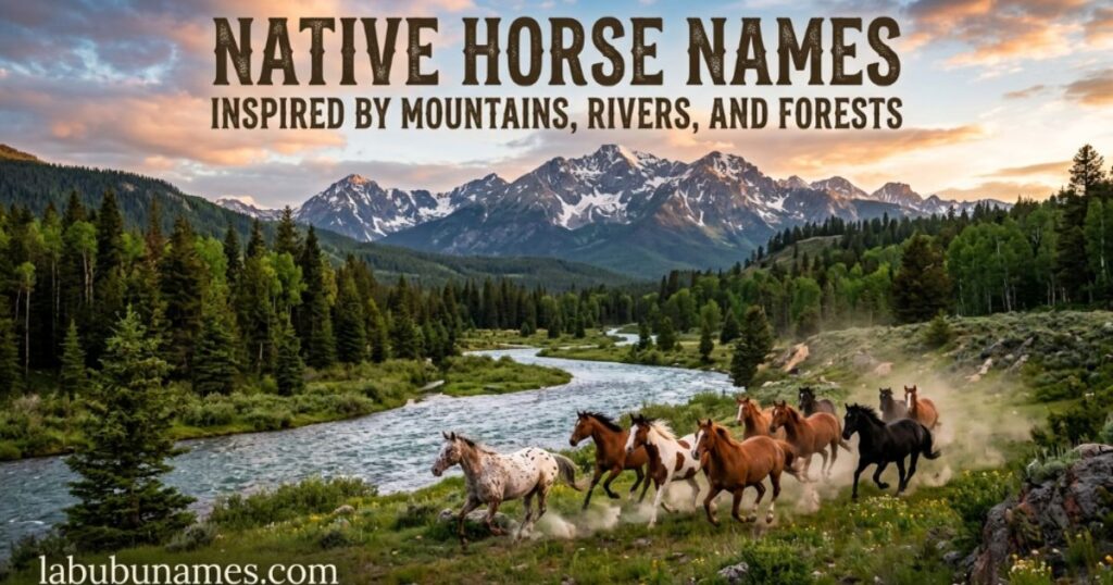 native-horse-names-inspired-by-mountains-rivers-and-forests