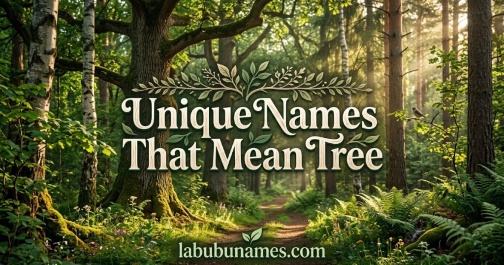 unique-names-that-mean-tree