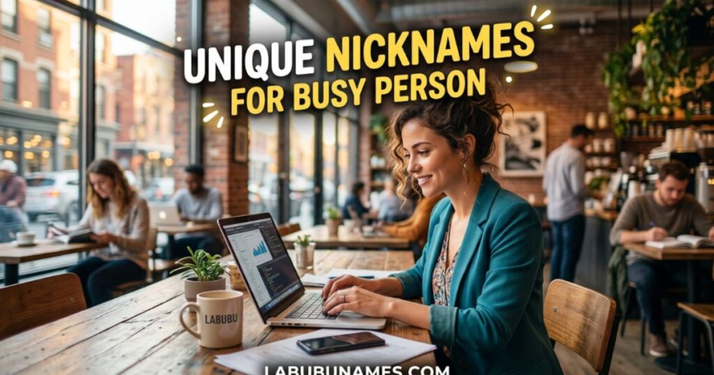 unique-nicknames-for-busy-person