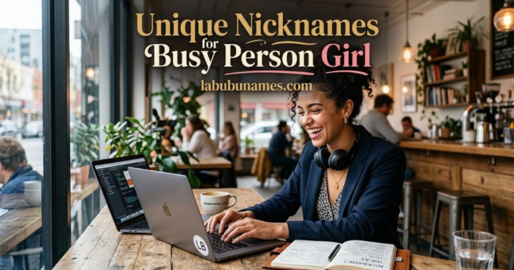 unique-nicknames-for-busy-person-girl