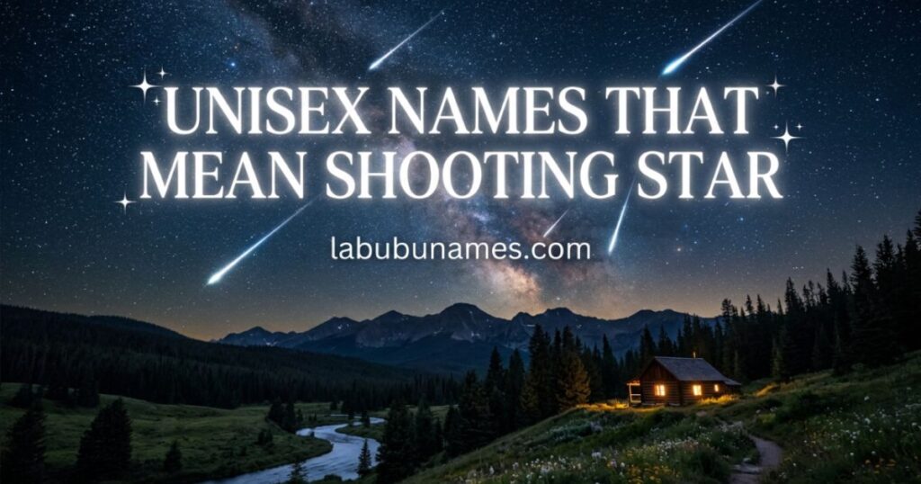 unisex-names-that-mean-shooting-star