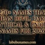 270+ Names That Mean Devil: Dark, Mythical & Unique Names for 2026