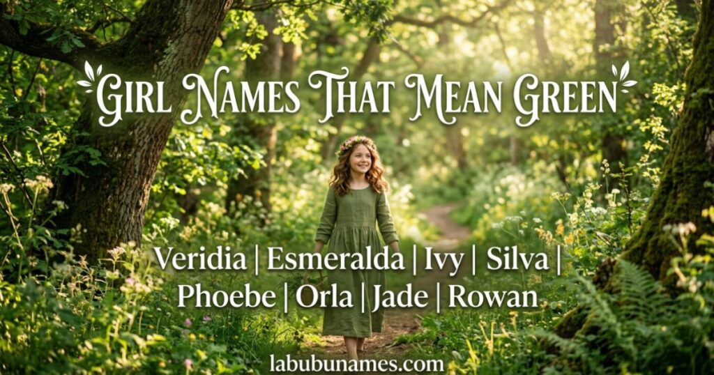 girl-names-that-mean-green