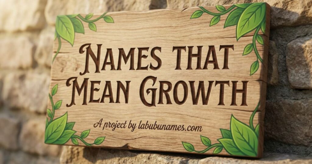 names-that-mean-growth