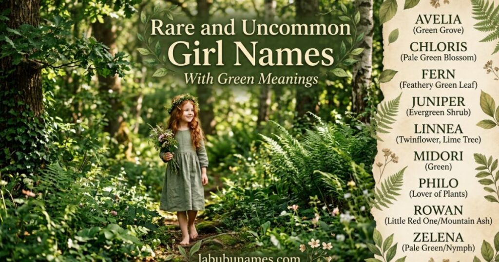 rare-and-uncommon-girl-names-with-green-meanings